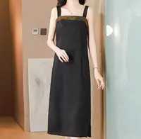 【连衣裙】高档连衣裙设计感时装女装服装2490[XSLF]Q