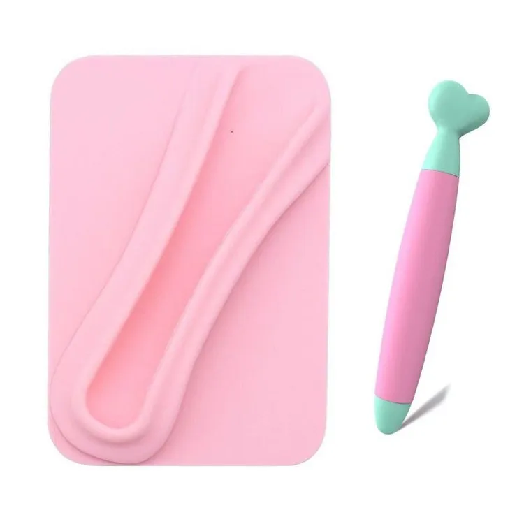 【皮卡】海莉同款背面粘贴懒人支架硅胶口红唇膏手机支架硅胶唇贴架