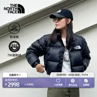 北面ICON女Nuptse高腰短款羽绒服鹅绒防泼水TheNorthFace|5GGE