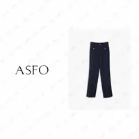 【AS金钱袋】25新定制原创大牌显瘦百搭羊毛直筒裤AS25QXXK04333