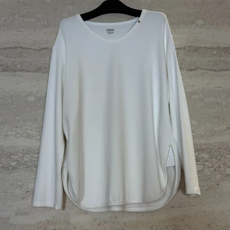 TANTAN 宽松简约休闲舒适长袖T恤打底衫3920