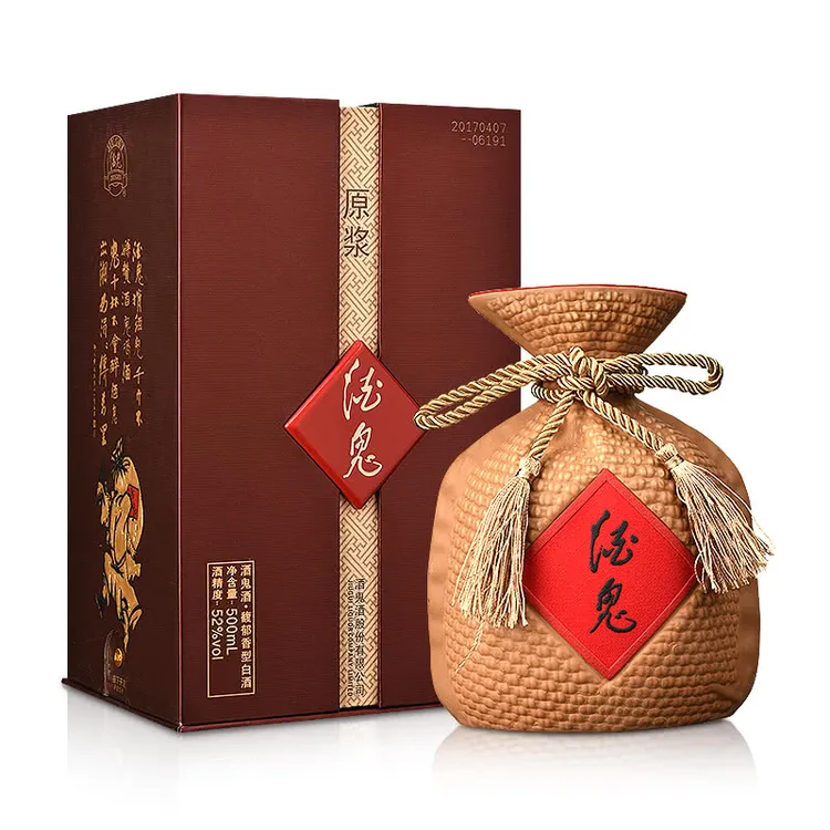酒鬼【中秋提前购】52°酒鬼原浆酒馥郁香型白酒自饮 500ml52度500ml