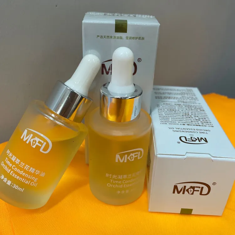 【拍一发3瓶】MKFD时光凝萃兰花精华油紧致肌肤提亮淡纹水润护肤油