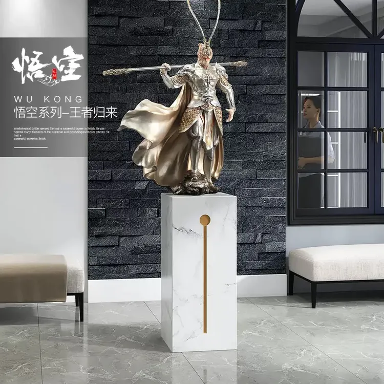 斗战胜佛轻奢大号落地摆件齐天大圣孙悟空客厅酒店口摆设大气送礼