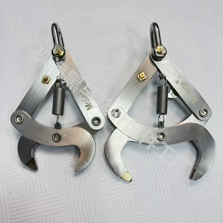 加大版自动脱钩器t100手动自动不锈钢 吊运绳13米长2个梅陇锁配件