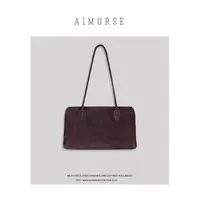 AIMURSE 小众设计师 时髦百搭复古做旧休闲手提包 AMPS63