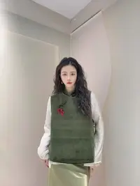 九月  两色小辣椒马甲  新款新中式显瘦国风马甲中国风
