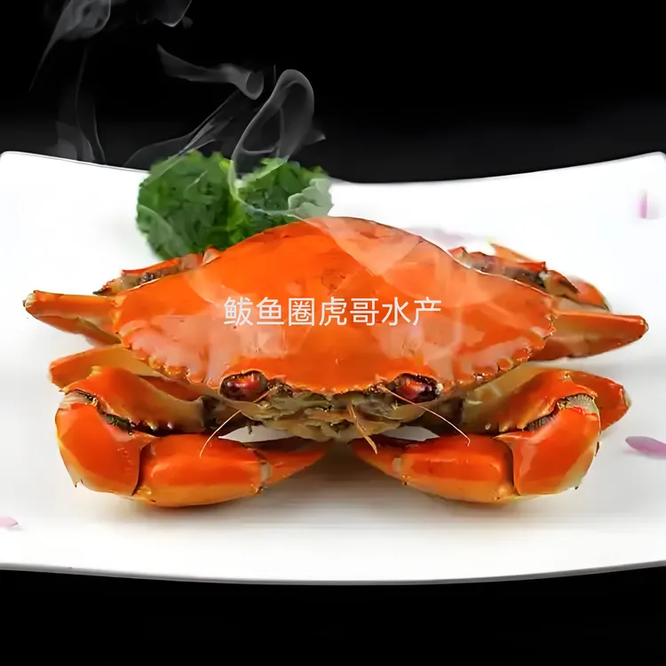 渤海湾大公青蟹.肉质鲜甜.口感好.满肥有糕（顺丰包邮）