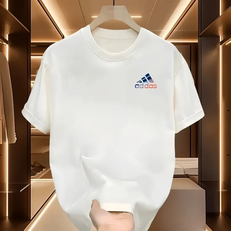 一折专区丨奥莱正品丨   宽松纯棉短袖男情侣夏季新款潮牌上衣服