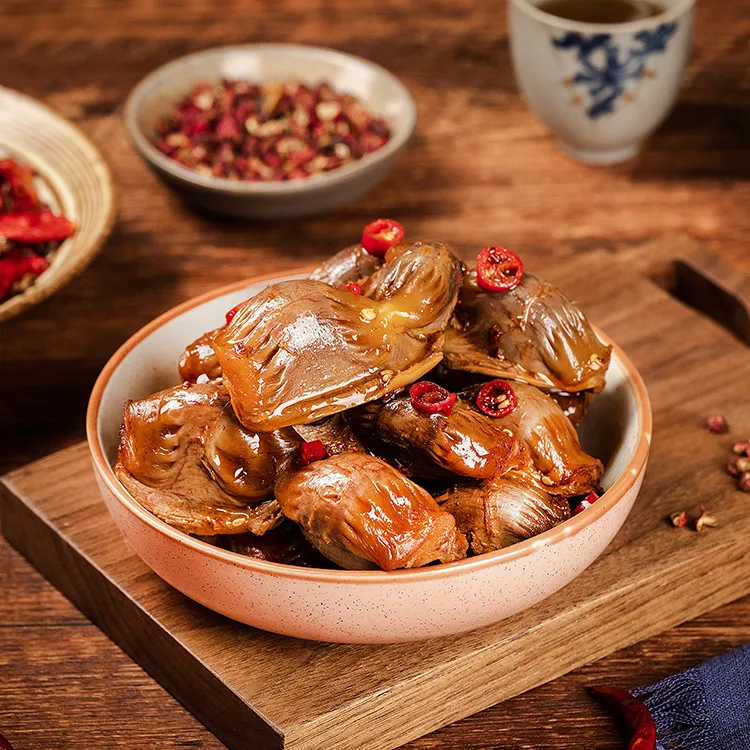 卤小汀麻辣鸭胗（120g）本草香料卤制充氮锁鲜顺丰冰袋发货零食