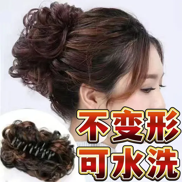 假发抓夹短发过渡尴尬期发量少发夹女发包盘发神器头花后脑勺发饰