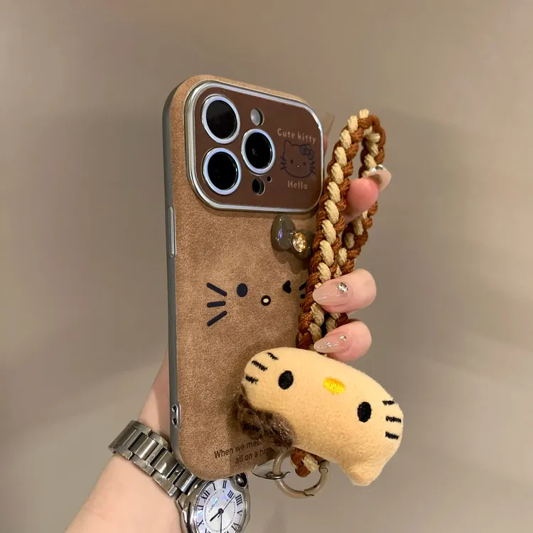 凯蒂猫适用苹果16promax手机壳iphone17pro新款高级感苹果15防摔