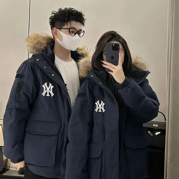 【一折福利】奥莱专区2025冬季新款情侣羽绒服保暖挡风外套女中长款