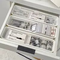 抽屉收纳盒分隔整理盒可伸缩内置分格储物盒分类杂物柜子收纳盒