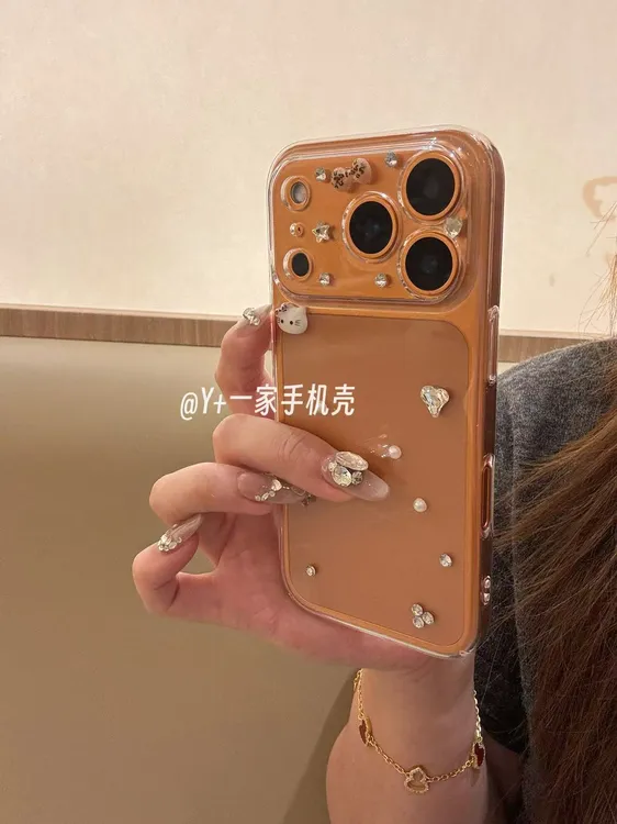 透明kt猫适用苹果17promax手机壳卡通iPhone17/16/15/14/13/12硬