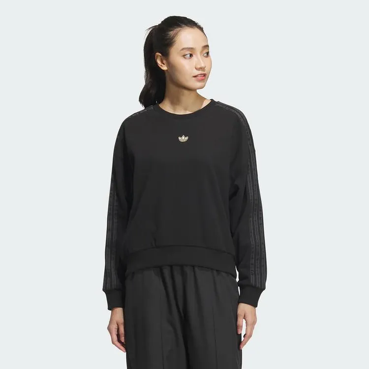 阿迪达斯 （adidas）女子W STREET CREW休闲时尚卫衣KB1924