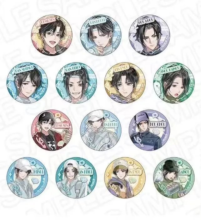 【魔道祖师】魔道学院风系列12弹吧唧/拍立得/明信片 【默认代拆】