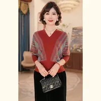 【秋】年轻妈妈秋时尚洋气套装2025新款洋气中老年上衣服两件套