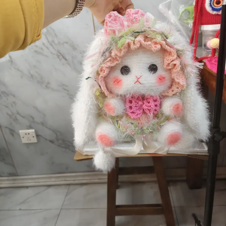 （成品）洛丽塔兔子包包，单肩双肩都可以背