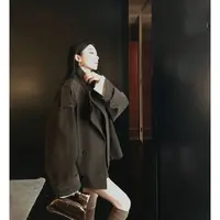 徐秋阳 香槟落日  百搭时尚休闲显瘦显白套装上衣11797