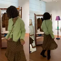 “青苹果”温暖糯糯秋日毛衣~显白又精致