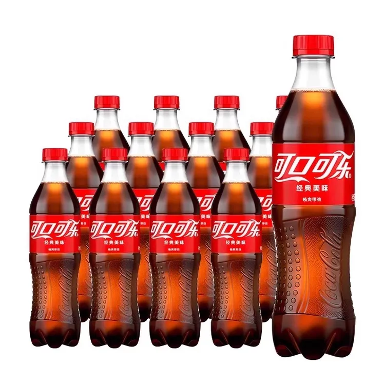 经典含糖可口可乐 碳酸饮料汽水 共500ml×24瓶 新老包装随机发 DB