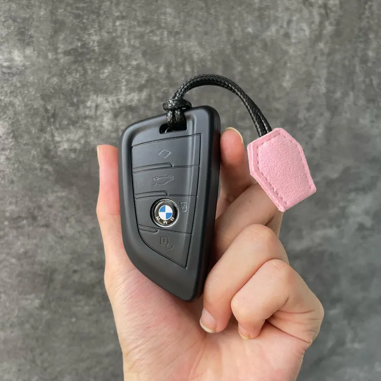 用于 於BMW3系钥匙套x3车包5系7系x1x5x6x7黑武士改装软胶钥匙壳