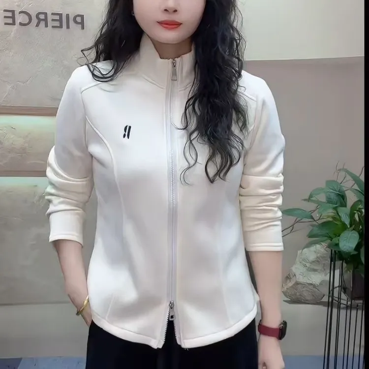 【新款福利】拉链加绒保暖朋克风拼接显瘦显气质