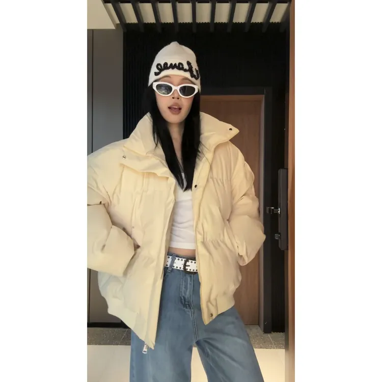 2025新款棉衣男女冬季潮流外套韩版宽松休闲立领加厚百搭保暖棉服