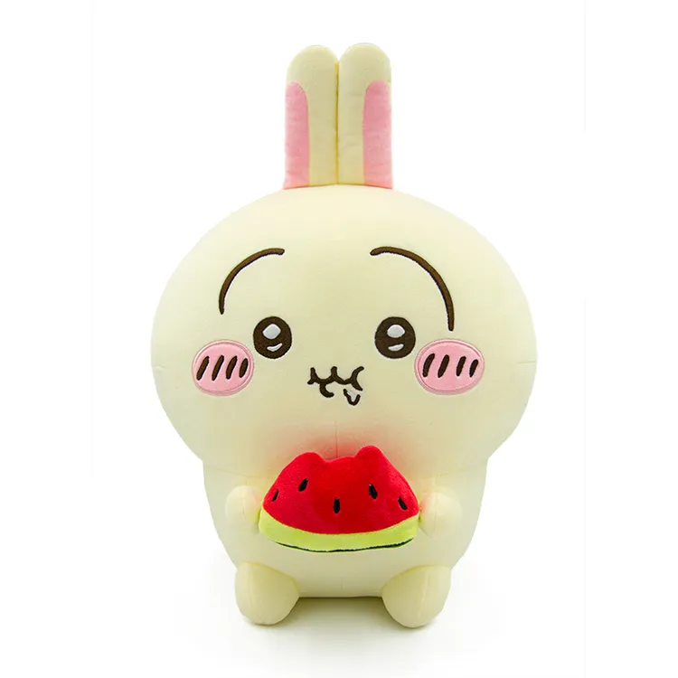 【现货现发】名创优品长亿Chiikawa西瓜系列毛绒公仔玩偶乌萨奇玩具