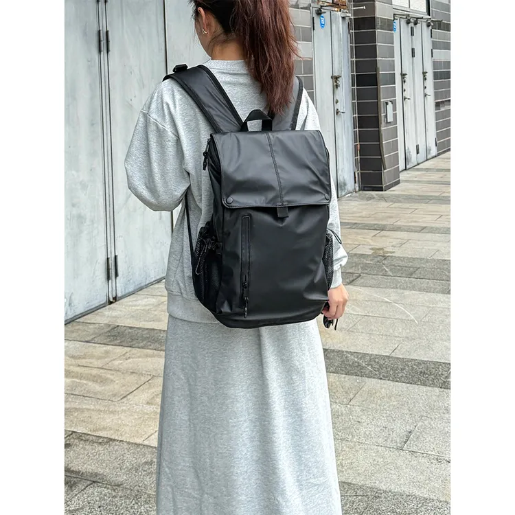 BYZZ大容量上班通勤电脑双肩包防水尼龙户外旅行登山男女轻便背包