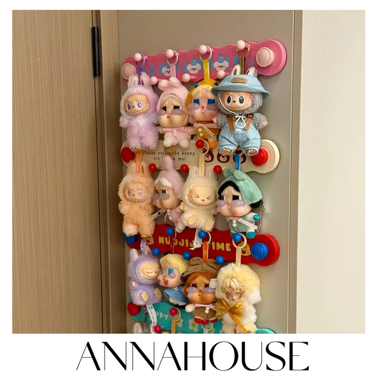 ANNAHOUSE多巴胺吸盘挂钩免打孔排钩浴室厨房玄关卧室粘钩NS