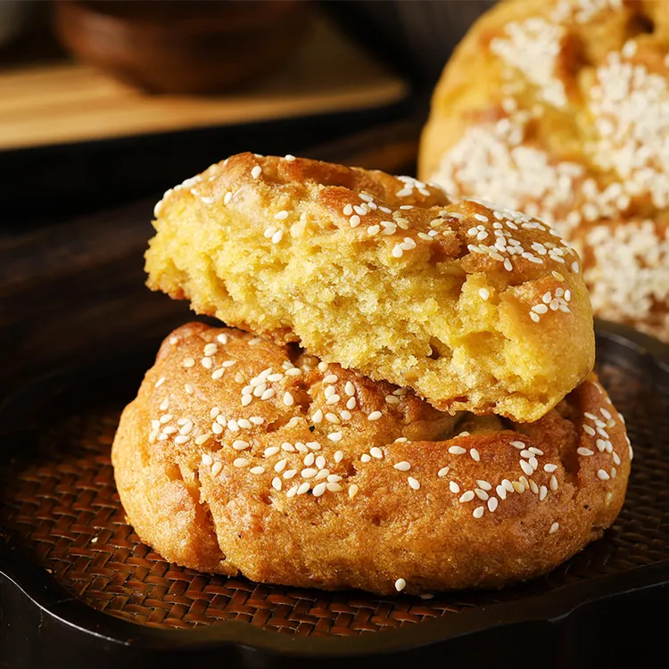 【李恩宝】丰镇月饼经典冰糖红糖10枚胡麻油月饼