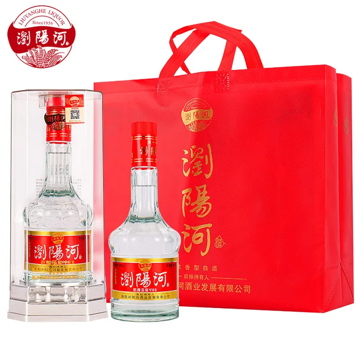 浏阳河酒浓香型纯粮白酒52度500毫升