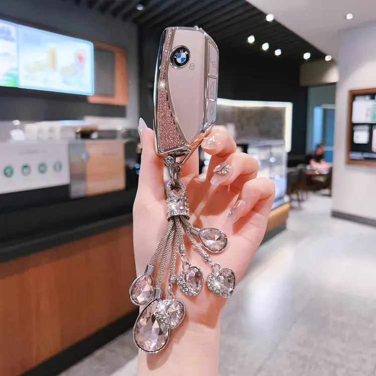 宝马5系钥匙套530/525li新3系330/325li7系i3x1x5x3侧钻车包壳扣