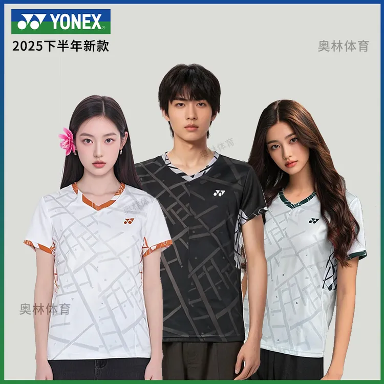 YONEX/尤尼克斯1103525/2103525羽毛球运动T恤男女同款速干透气