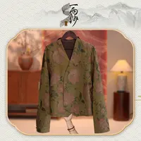 【小桃•宋錦】259178桑蚕丝香云纱上衣外套新中式50