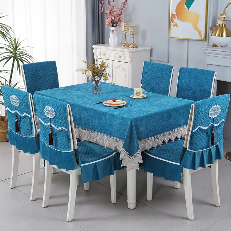 新款餐桌椅子套罩家用餐椅垫套装餐椅套坐垫布艺套装椅子垫椅垫套