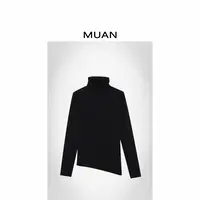 木岸MUAN：《西雅图打底》定制高级不规则简约打底上衣D-DG3-9042