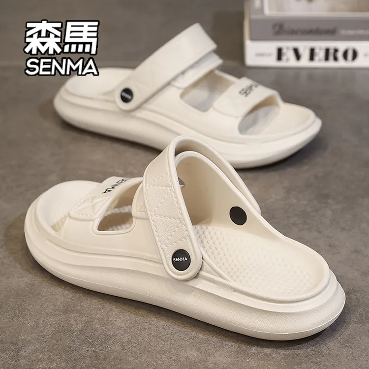 SENMA/森马2025新款男士凉鞋夏季户外穿运动外穿凉拖情侣款沙滩鞋商品图