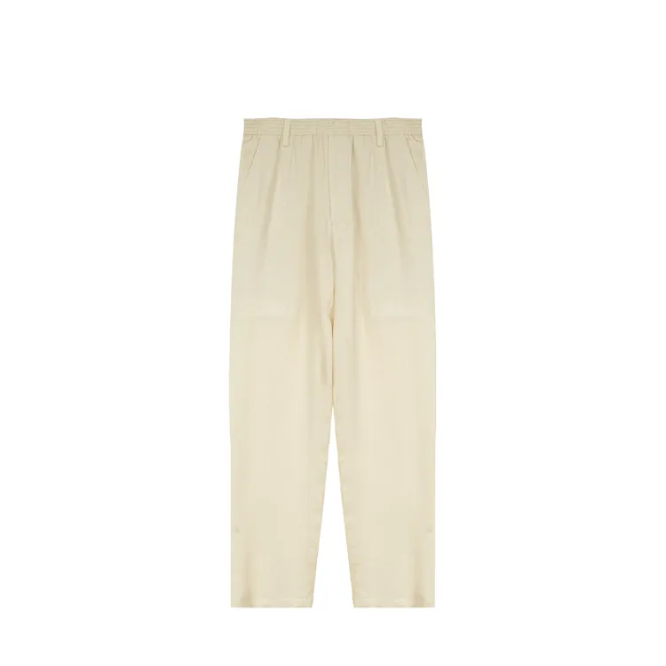 （高端黑标）意大利ST高支亚麻美利奴羊毛混纺休闲裤 M-P10053