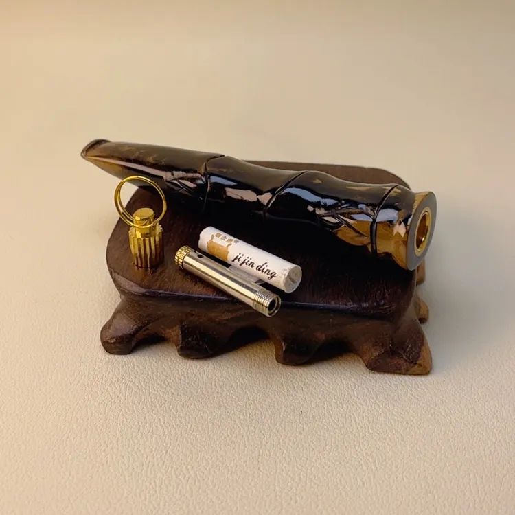 血柳手工简雕款节节高升粗中细一体通用