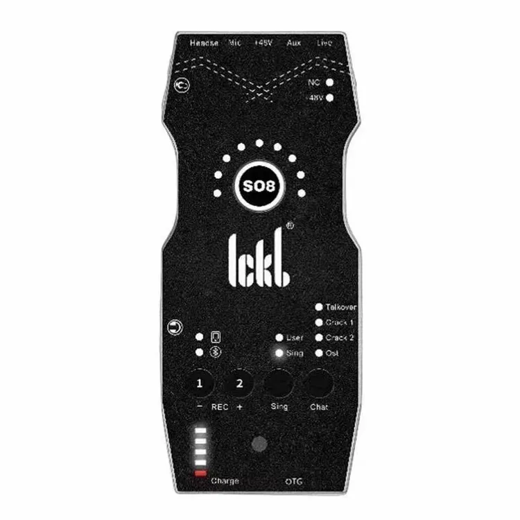 ickb so8六代声卡直播声卡唱歌网红声卡K歌声卡套装