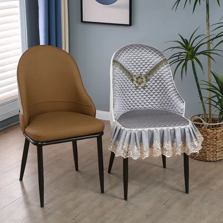 玲珑椅套全包弧形椅子罩凳套罩全包凳子餐椅套垫凳子座套轻奢垫子