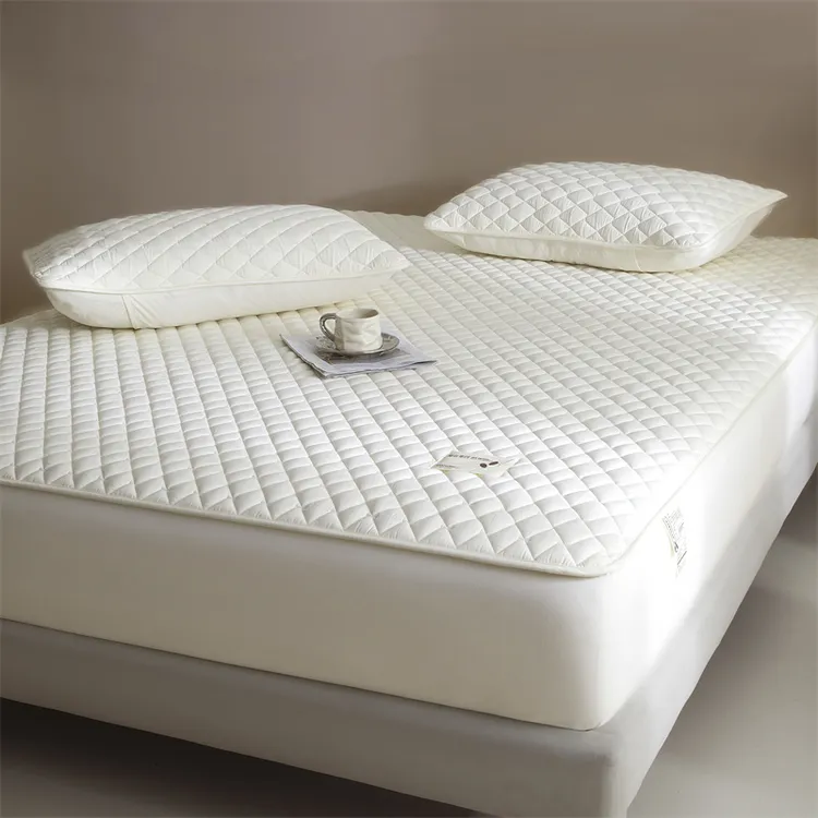 2025新款家用蚕丝蛋白床笠透气夹棉床罩棕垫席梦思床垫保护罩