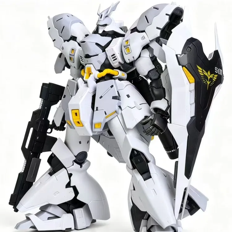 四海模型 RG白沙扎比白沙配色 多配两个灰色E板件，配金色水贴一张