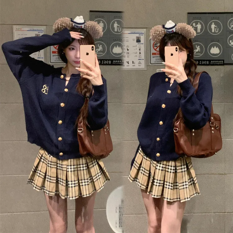 独特绝美小套装初秋一整套ootd大方得体韩系穿搭两件套高级感女装