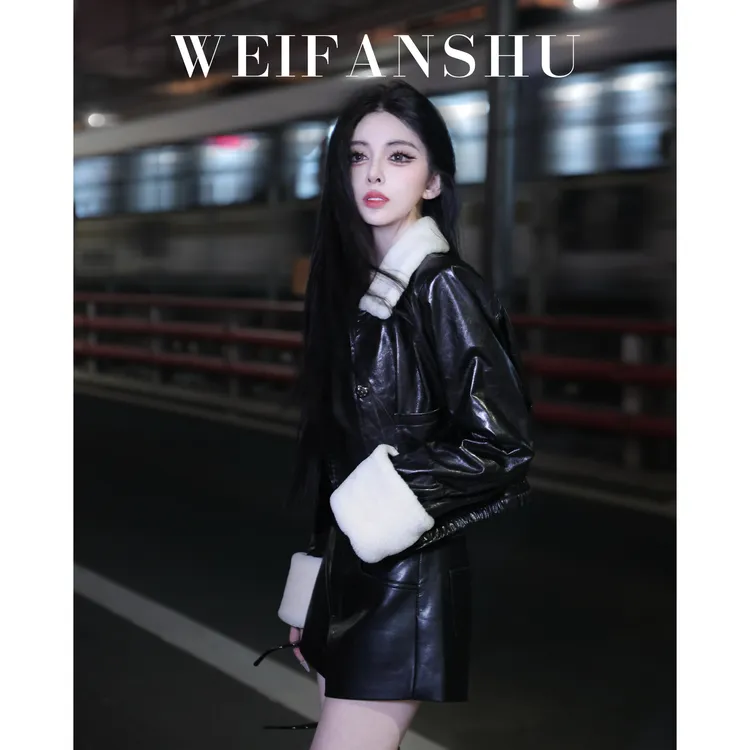 WEIFANSHU/魏凡舒【城市猎人】羊皮外套