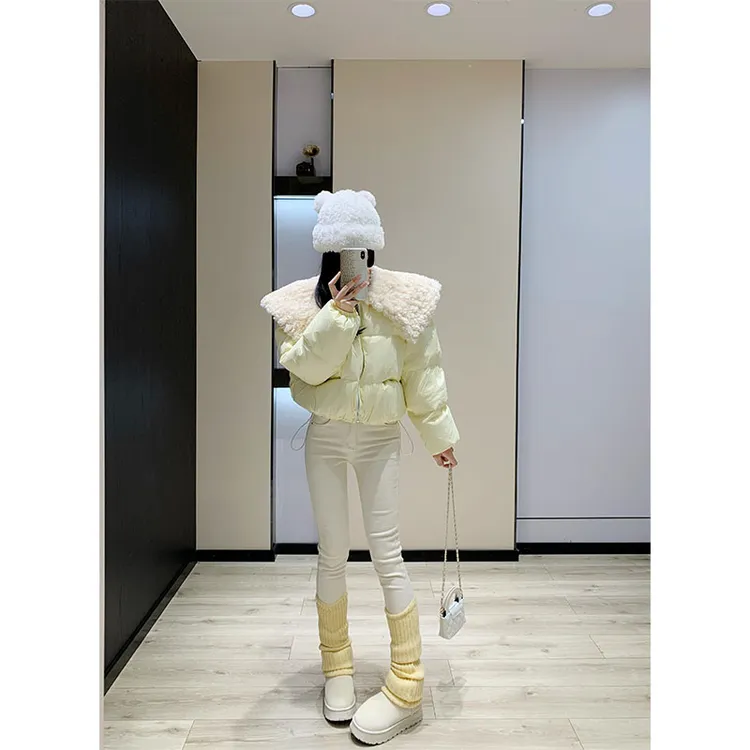 韩系甜美风保暖休闲百搭洋气高级长袖外套上衣高腰修身显瘦裤子女