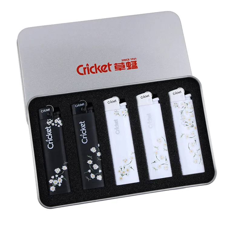 创意高颜值防爆打火机小雏菊款式适合送男女生礼物礼盒装